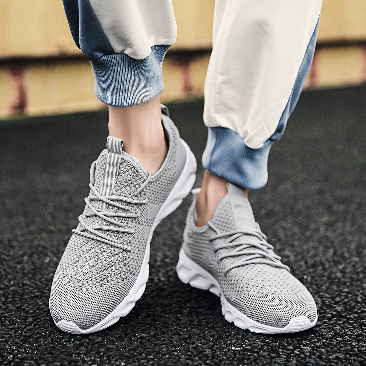 Men Shoes Running Sale - Breathable Men's Sneaker Casual Antiskid and