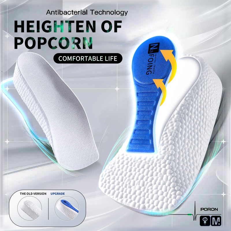 Men Shoes Outlet - Memory Foam Height Increase Insoles for