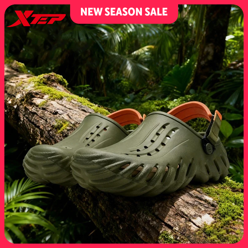 Men'S Shoes Water Resistant - XTEP Sandal Slippers Men EVA Non-slip