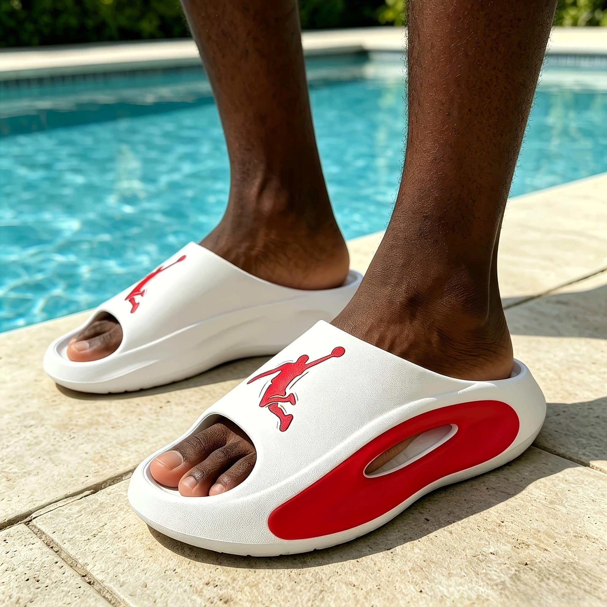 Sport Slide Men - Men Athletic Slide Sandals EVA One-piece