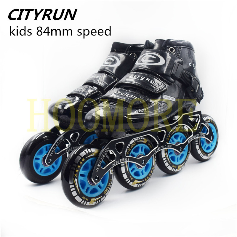 Men Shoes Eu To Us Size - Kids Speed Skates Shoes 4X84mm skating