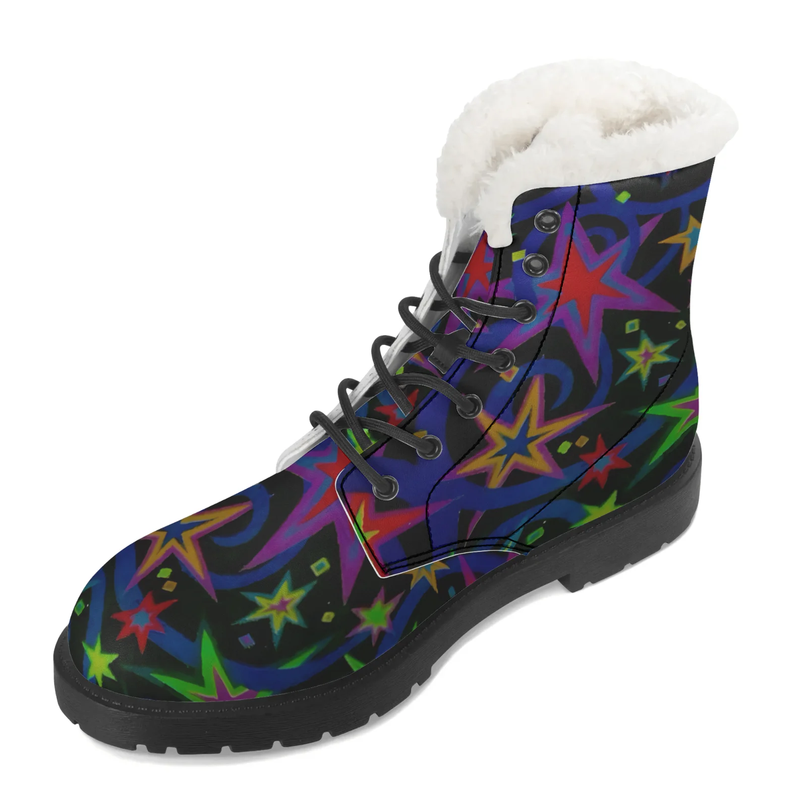 Starlit Sky Plush Snow Boots f - Men Shoes Eu To Us Size review and price