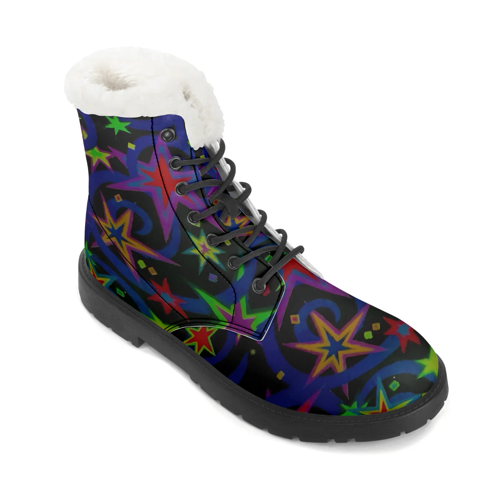 Starlit Sky Plush Snow Boots f - Men Shoes Eu To Us Size review and price