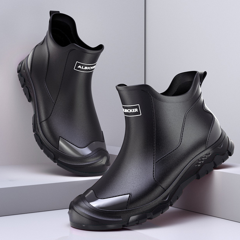 Men's Short Rain Boots Urban W - Men'S Shoes Water Resistant review and price