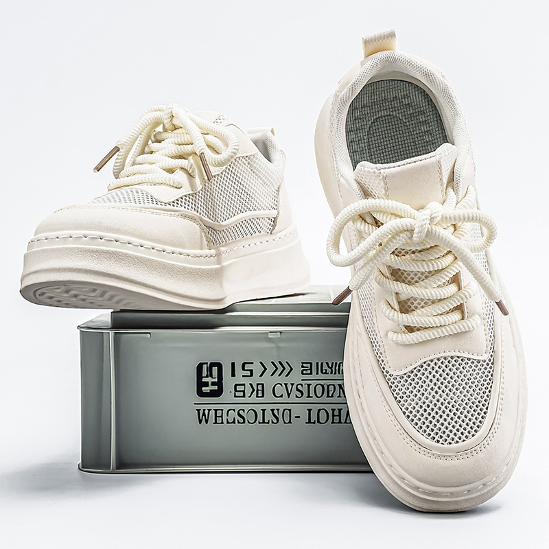 Men's Breathable Mesh Platform - Men Shoes Eu To Us Size review and price