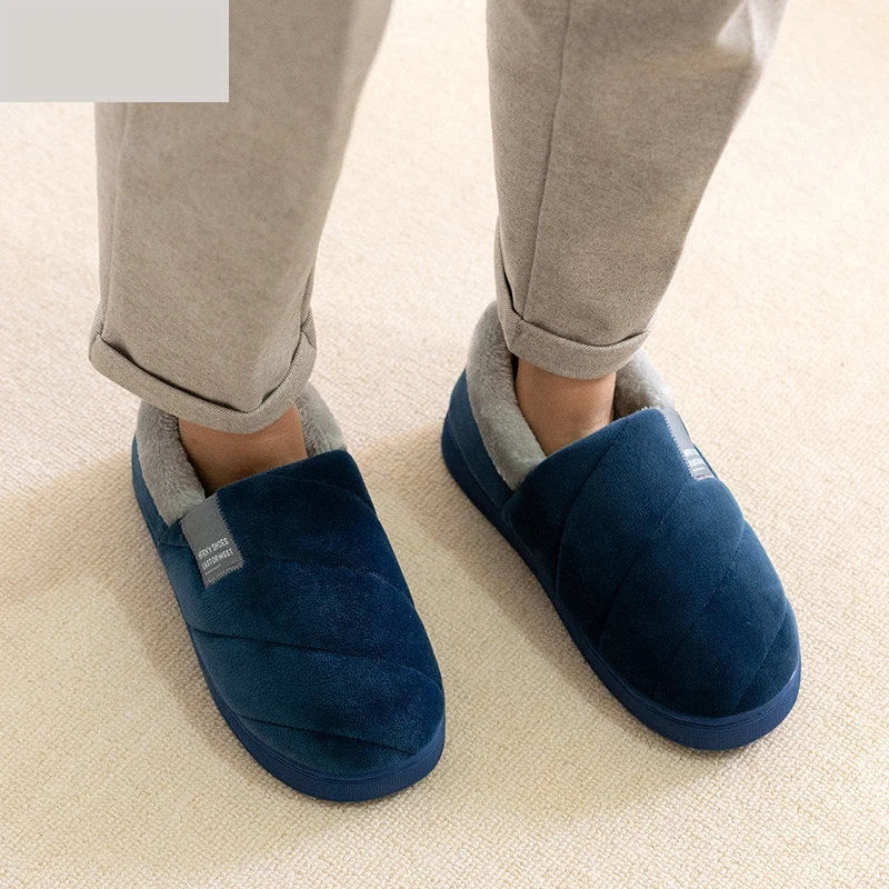 New Men's slippers Winter Soli - Men Shoes Size 46 review and price