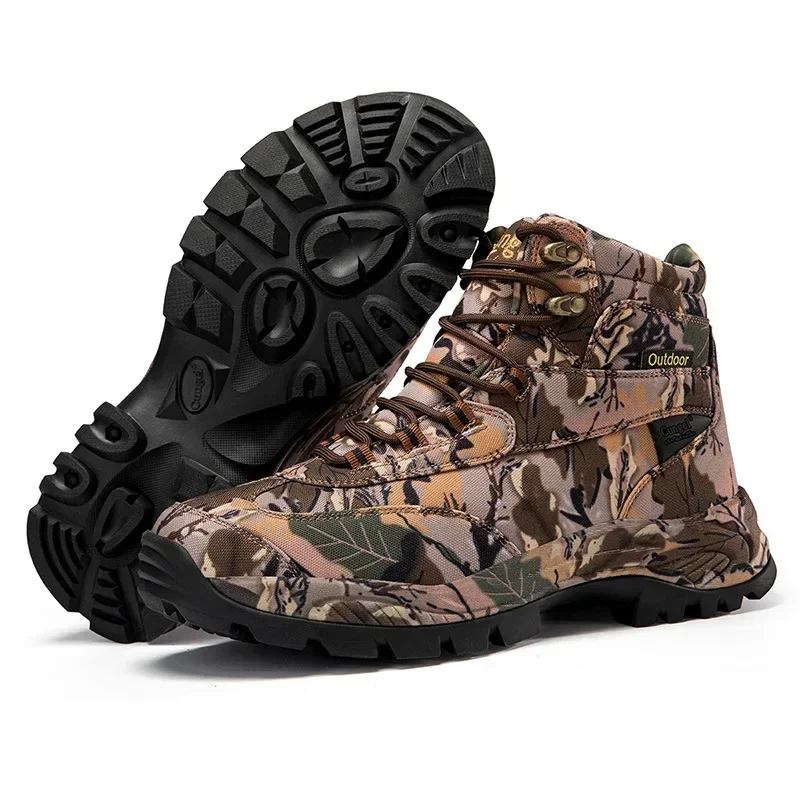 Men's High Top Camouflage Hunt - Men'S Shoes Water Resistant review and price