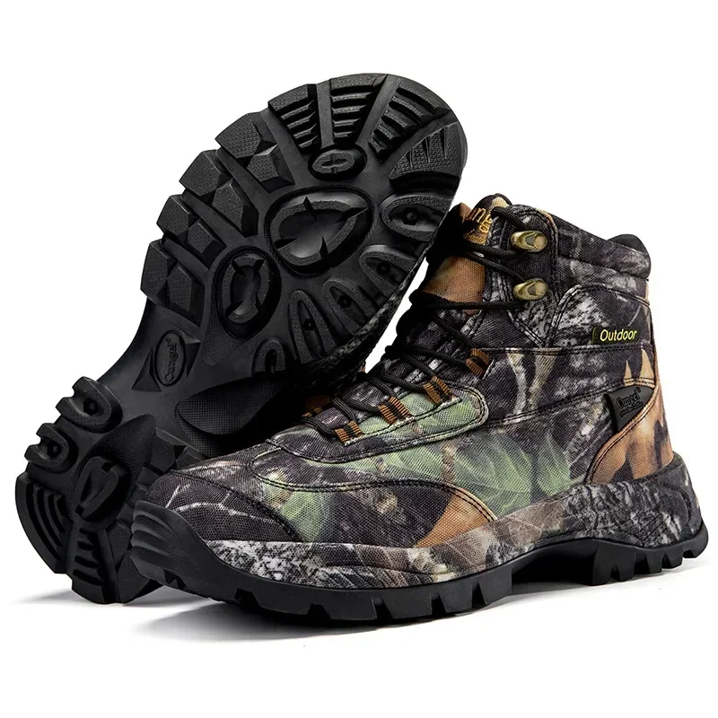 Men's High Top Camouflage Hunt - Men'S Shoes Water Resistant review and price