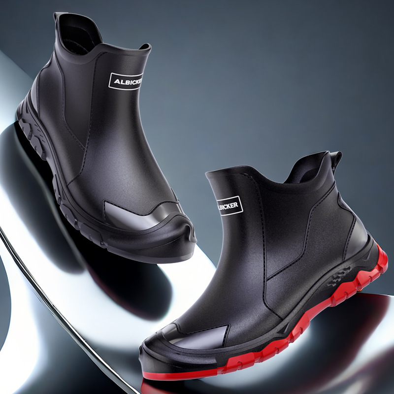Men's Short Rain Boots Urban W - Men'S Shoes Water Resistant review and price