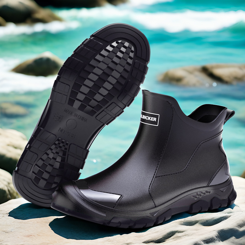 Men's Short Rain Boots Urban W - Men'S Shoes Water Resistant review and price