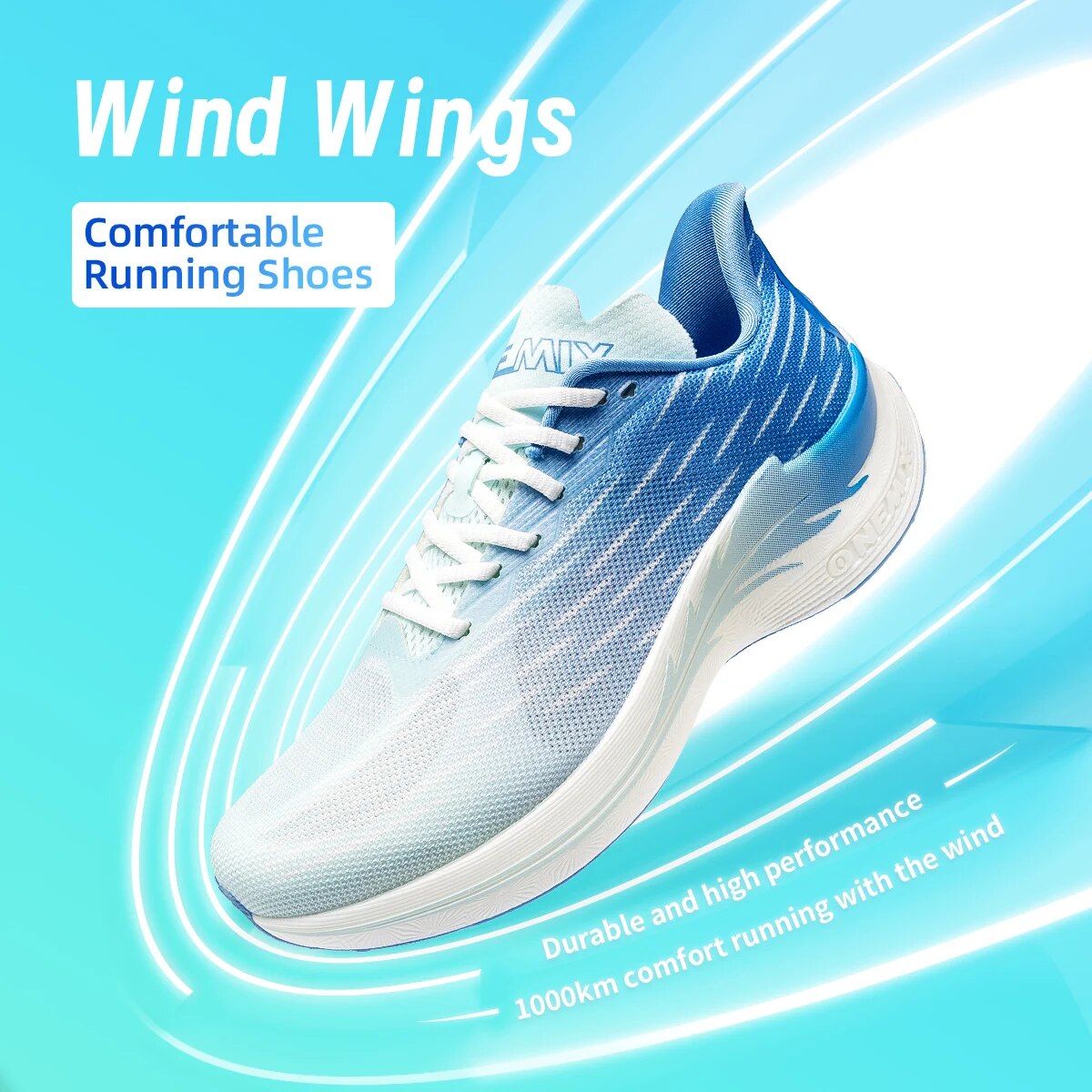 Onemix 2026 Wind Wings Breatha - Men'S Shoes Half Cut review and price