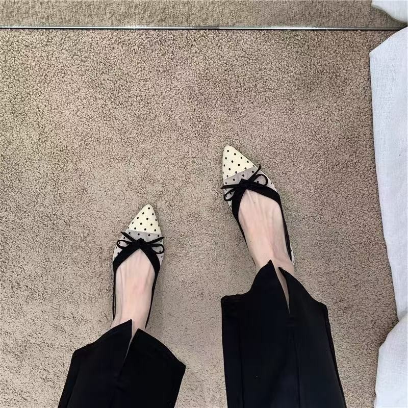2026 Summer New Polka Dot Sing - Dress Shoe Pointed review and price
