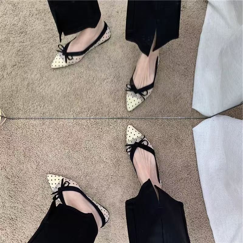 2026 Summer New Polka Dot Sing - Dress Shoe Pointed review and price