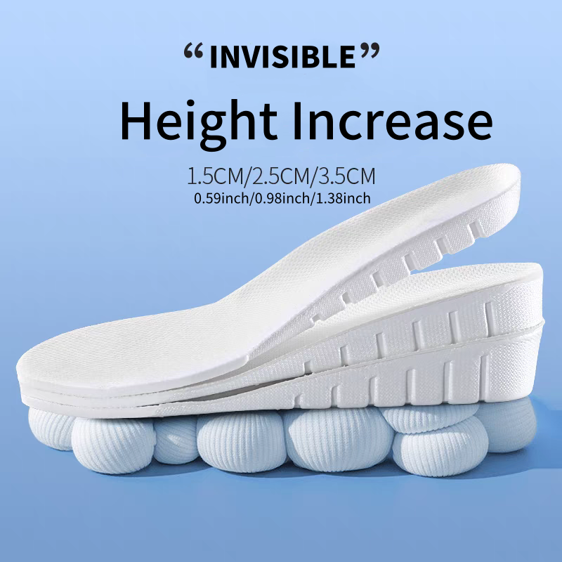 1 Pair New 1.5-3.5cm White Inv - Men Shoes Outlet review and price