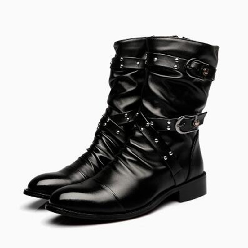 Fashion Men's Leather High Qua - Men Shoes Size 46 review and price