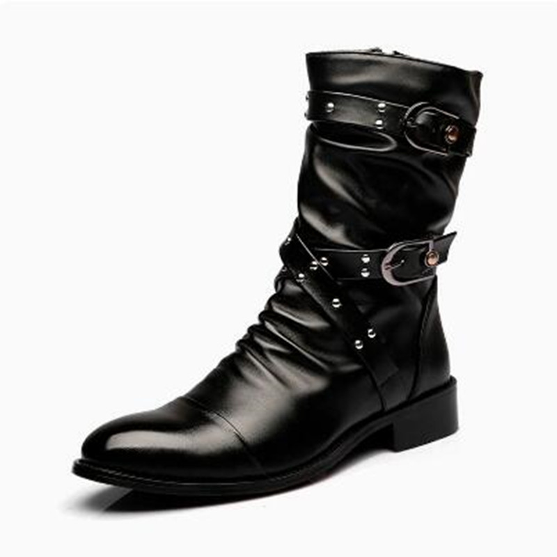 Fashion Men's Leather High Qua - Men Shoes Size 46 review and price