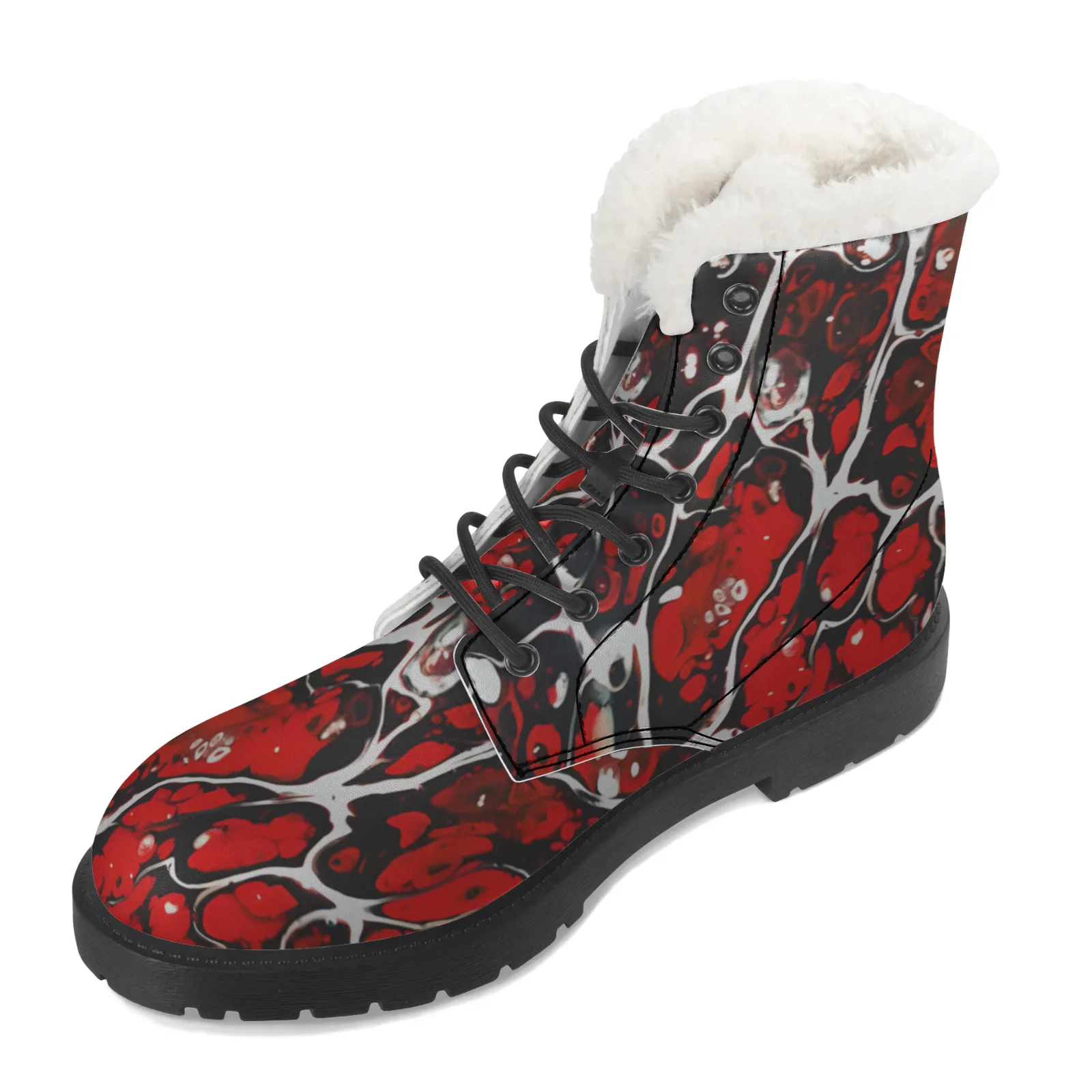 Fashion Plush Snow Boots for M - Men Shoes Eu To Us Size review and price
