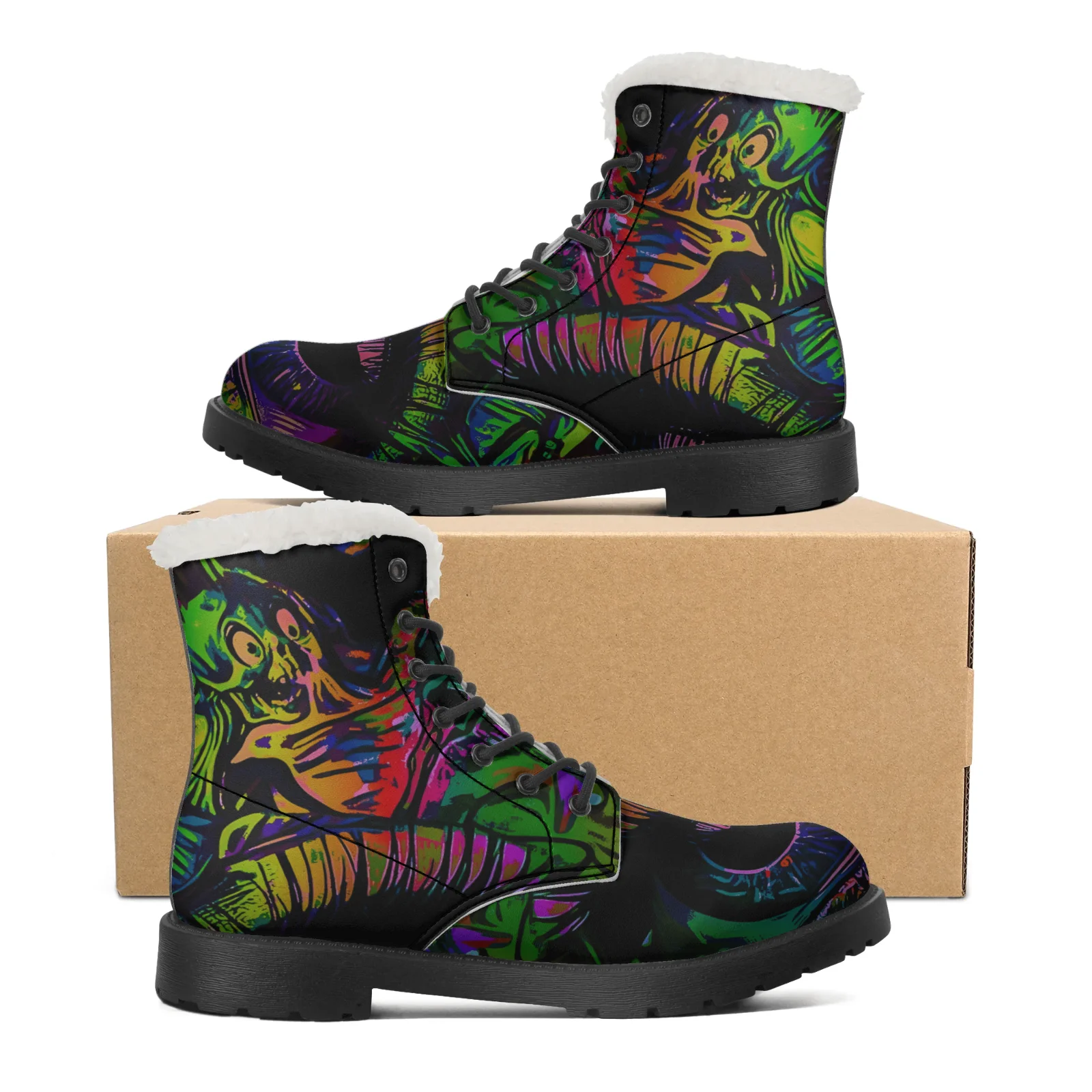 Cool Design Plush Snow Boots f - Men Shoes Eu To Us Size review and price