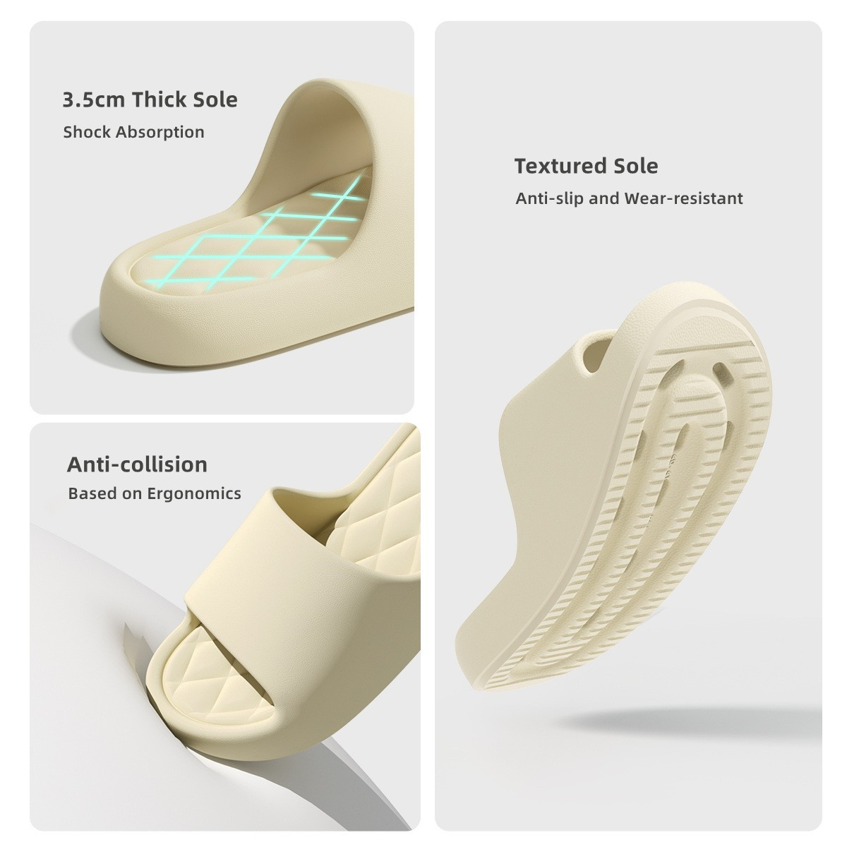 Women Summer Slippers 3.5cm Th - Men'S Shoes With Platform review and price