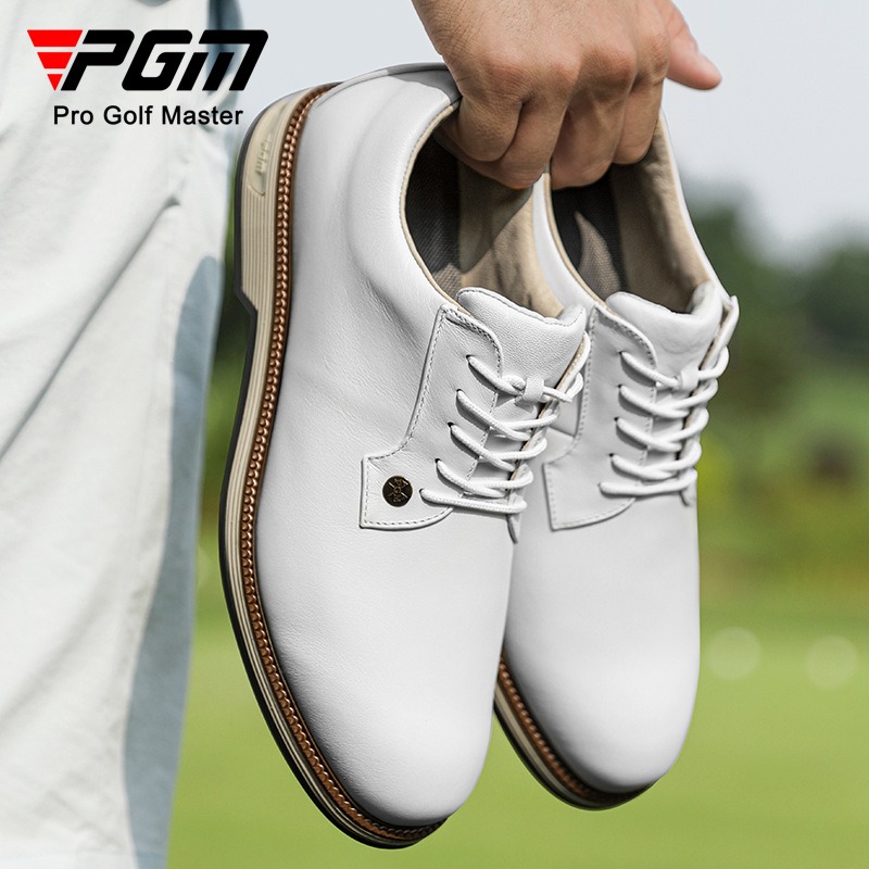 PGM Men's Cow Leather Golf Sho - Men Shoes Eu To Us Size review and price
