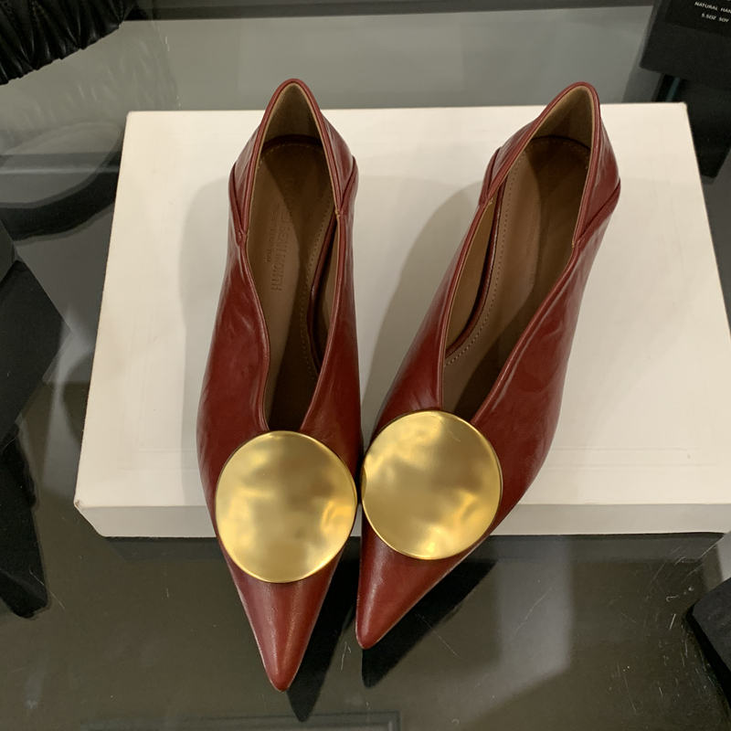 SUOJIALUN 2025 Autumn New Bran - Dress Shoe Pointed review and price