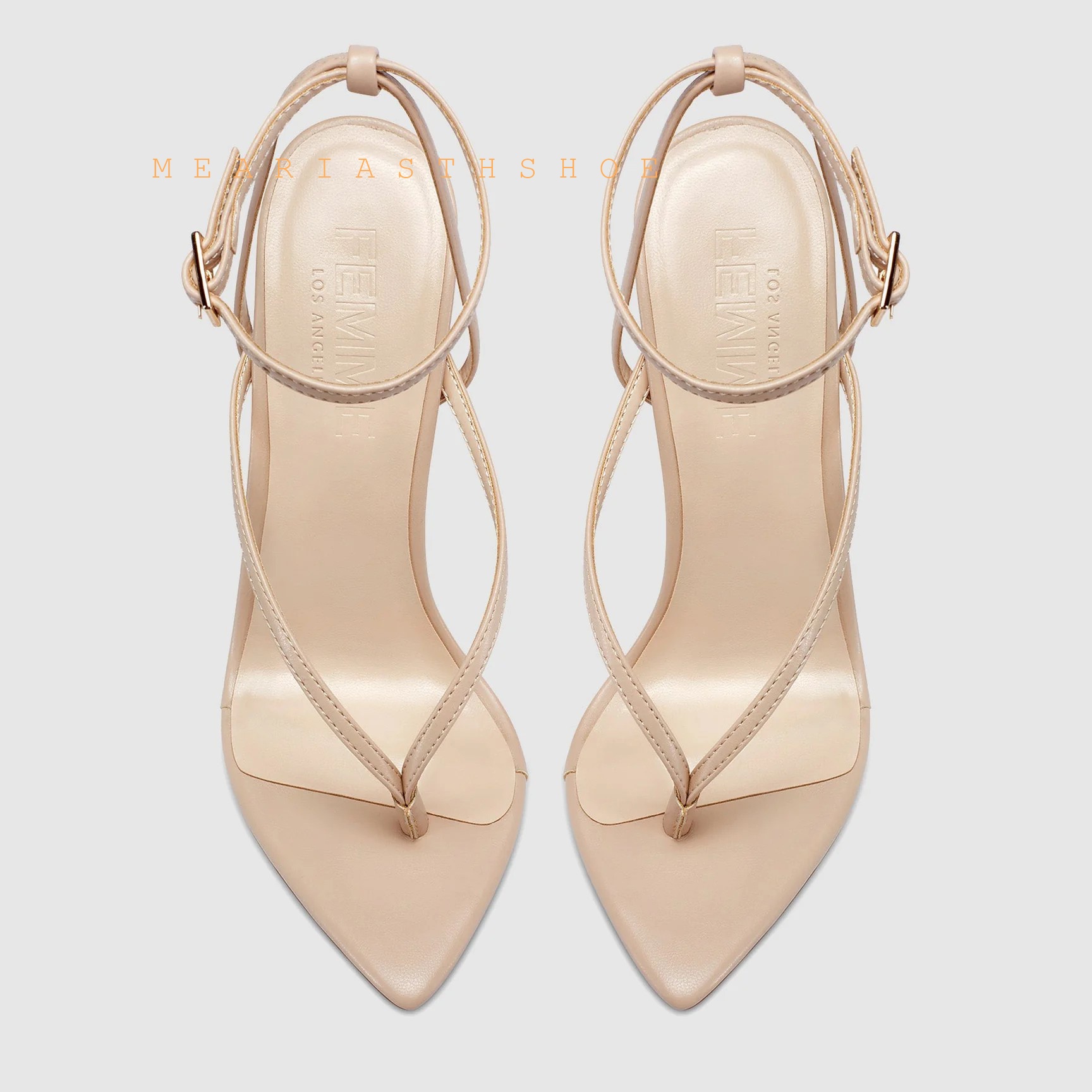 Beige Black Cross Straps Flip- - Dress Shoe Pointed review and price