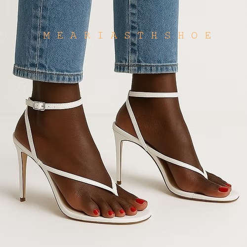 Beige Black Cross Straps Flip- - Dress Shoe Pointed review and price