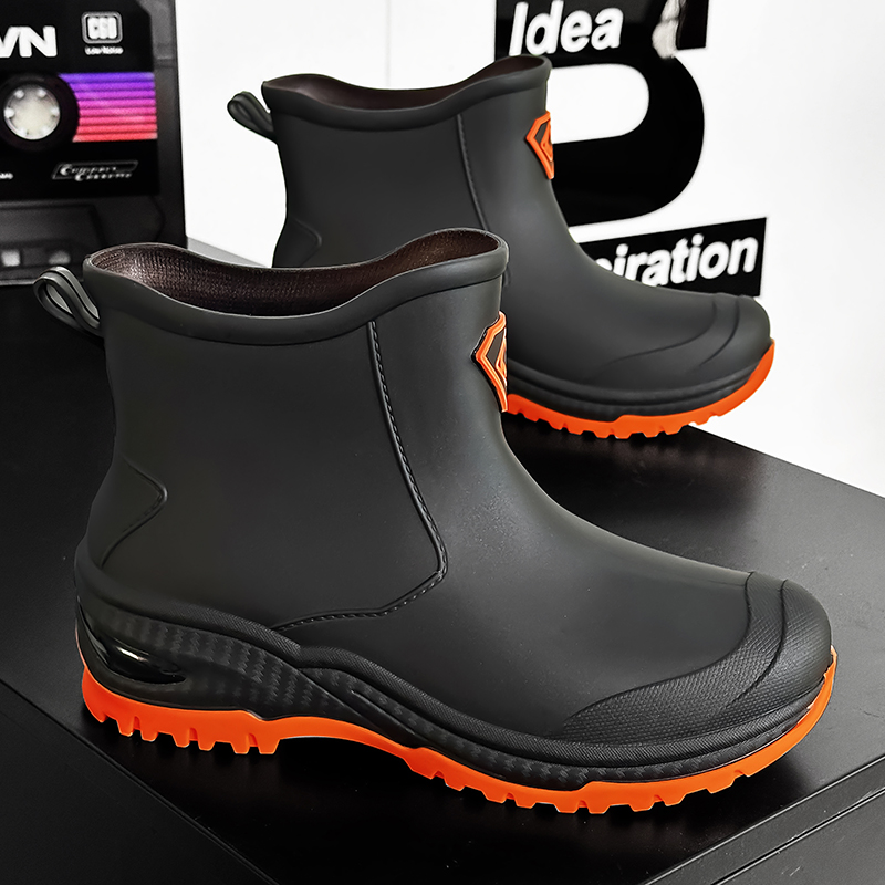 Men's Rain Boots Outdoor Wear- - Men'S Shoes Water Resistant review and price