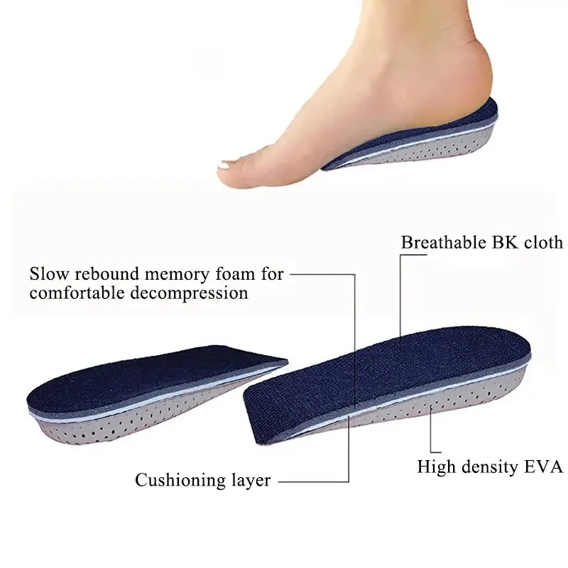 Invisible Heel Lift Half Insol - Men Shoes Outlet review and price