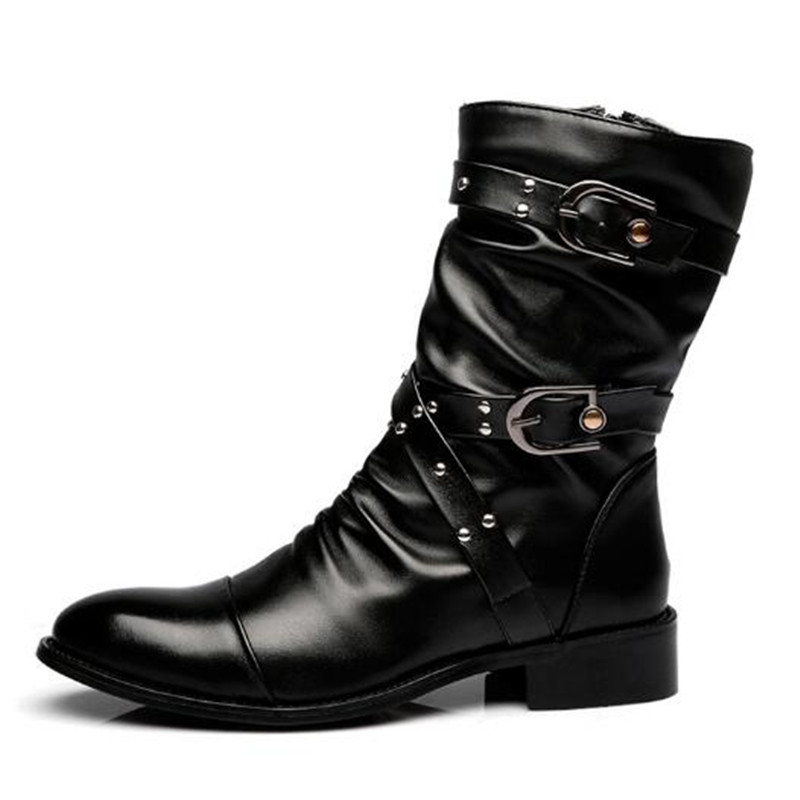 Fashion Men's Leather High Qua - Men Shoes Size 46 review and price