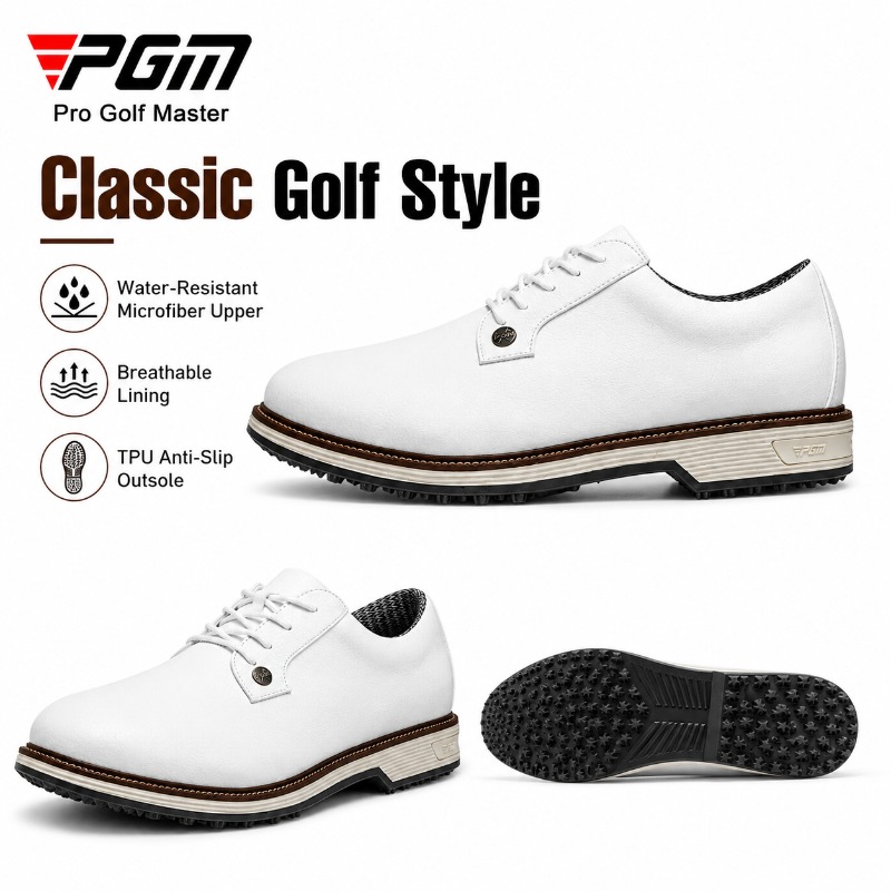 PGM Men's Waterproof Golf Shoe - Men Shoes Eu To Us Size review and price